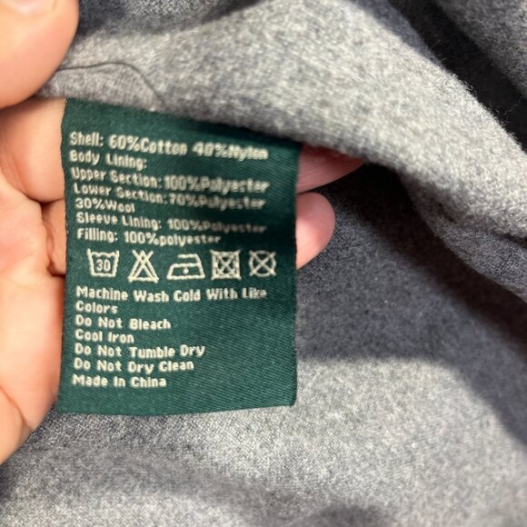 Lauren Ralph Lauren Coat Mens 44R Black Water Repellent Trench Jacket Rain Dress - Picture 6 of 11